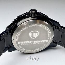 Vostok Amphibia Reef Automatic GMT 200m Russian 42mm Black Watch 2426.01/086492