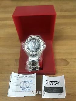 Vostok (Boctok) GMT 24HR Komandirskie 650539 Automatic Dive Watch 200m Rated