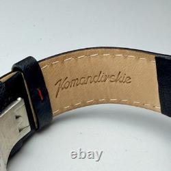Vostok Komandirskie K-34 Automatic Dual Time GMT White Dial Watch 2426/470767
