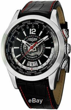 Vulcain Revolution GMT Men's 42mm Automatic World-Time Watch 210129.192LF