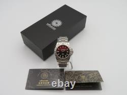 Wancher Ranger IV AKA Fuji Men's 41mm Stainless Steel Automatic GMT Wristwatch