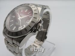 Wancher Ranger IV AKA Fuji Men's 41mm Stainless Steel Automatic GMT Wristwatch