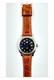 Watchdog GMT Mens Swiss Quartz GMT Date 24-Hour Black Dial Stainless Case