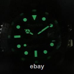 White Dial Luminous NH34 GMT Sky Blue 200M Dive Automatic Men Watch Sapphire