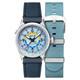 Wingman Worldtimer GMT Automatic Blue / Blue Leather Blue Dial Wristwatch AV-4