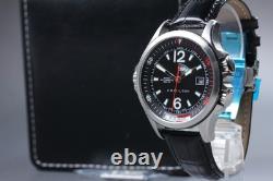 WithPaper HAMILTON Khaki Navy GMT H775550 Black Automatic Date Swiss Made Watch