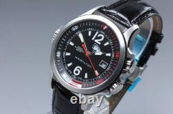 WithPaper HAMILTON Khaki Navy GMT H775550 Black Automatic Date Swiss Made Watch