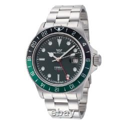 With tags Glycine Mens Combat Sub GMT 42mm Automatic Watch GL0383