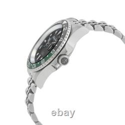 Without box or papers MatheyTissot GMT Automatic Black Dial Sprite Bezel G1N