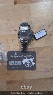 Without box or papers MatheyTissot GMT Automatic Black Dial Sprite Bezel G1N