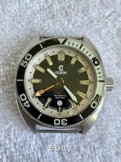 Without tags Ocean Crawler GMT Diver Automatic 2000FT Date Steel Limited Swi