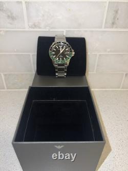 World Explorer Gmt Dual Time Stainless Steel Watch Retail $395 (nwt)