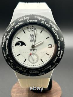 World Timer GMT Motorsport Racing Sport Race Car Accessory Watch