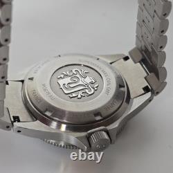 YEMA Superman GMT Worldtime Heritage 39mm Black Dial