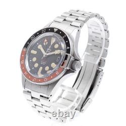 YEMA Superman GMT YGMT21B39-CMS Date black Dial Automatic Men's Watch 933555