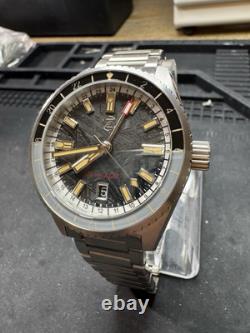 Zelos Blacktip Meteorite GMT 41mm Stainless Steel Automatic Men's Watch