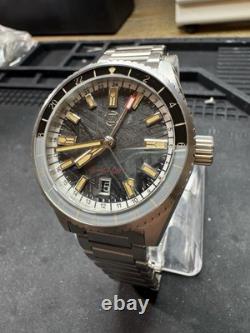 Zelos Blacktip Meteorite GMT 41mm Stainless Steel Automatic Men's Watch