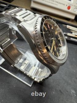 Zelos Blacktip Meteorite GMT 41mm Stainless Steel Automatic Men's Watch