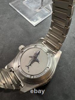 Zelos Blacktip Meteorite GMT 41mm Stainless Steel Automatic Men's Watch