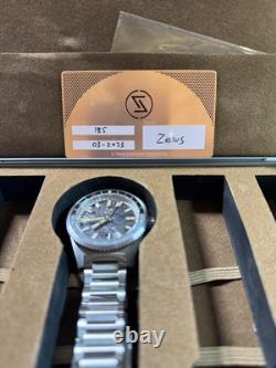 Zelos Blacktip Meteorite GMT 41mm Stainless Steel Automatic Men's Watch