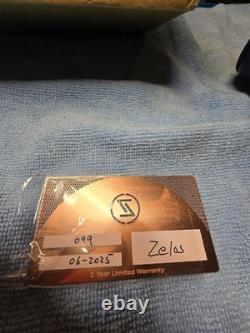 Zelos Thresher World Timer Titanium Wristwatch 41mm MOP