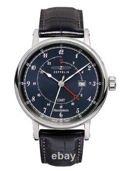 Zeppelin 7546-3 Nordstern Series Swiss Quartz GMT Watch