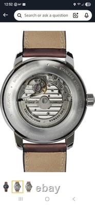 Zeppelin 84423 Men's Watch with Leather Strap Atlantic Series Quartz GMT Date