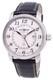 Zeppelin LZ 127 Graf Dual Time GMT Beige Dial Leather Band 76425 50M Mens Watch