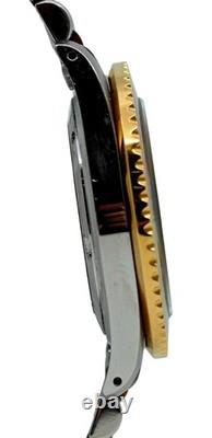 Zodiac 37mm Men's GMT Professional Rootbeer Two Tone 200M Watch! Ref 813.22.06