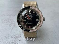 Zodiac Aerospace GMT Vintage Bakelite Coke Bezel ALL ORIG + New NATO