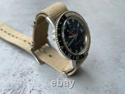 Zodiac Aerospace GMT Vintage Bakelite Coke Bezel ALL ORIG + New NATO