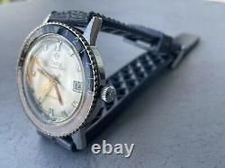 Zodiac Aerospace GMT Vintage Bakelite Coke Bezel ALL ORIG + New Strap