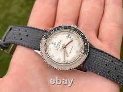 Zodiac Aerospace GMT Vintage Bakelite Coke Bezel ALL ORIG + New Strap