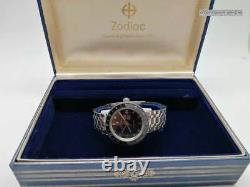 Zodiac Aerospace Gmt Diver 752-934 Vintage Watch For Men Circa 1968, Good Cond
