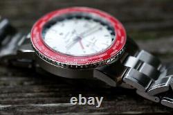 Zodiac Automatic Super Sea Wolf ZO9410 World Time GMT Dial Men's Watch. UNWORN