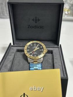 Zodiac Men's Automatic Super Sea Wolf World Time GMT automatic Z09406
