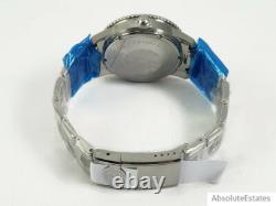 Zodiac Sea Wolf GMT Crystal Topper Edition Automatic Red Blue Watch ZO9408 NWOT