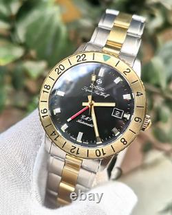 Zodiac Super Sea Wolf Automatic Dual Tone GMT Men's Watch ZO9406
