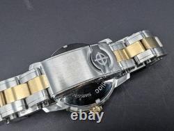 Zodiac Super Sea Wolf Automatic Dual Tone GMT Men's Watch ZO9406 FREE SHIPPING