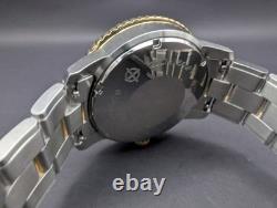 Zodiac Super Sea Wolf Automatic Dual Tone GMT Men's Watch ZO9406 FREE SHIPPING
