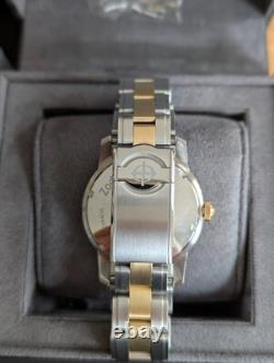 Zodiac Super Sea Wolf GMT 40mm Black Dial Two-tone Stainless Steel Strap