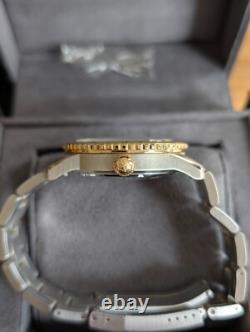 Zodiac Super Sea Wolf GMT 40mm Black Dial Two-tone Stainless Steel Strap