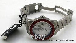 Zodiac Super Sea Wolf World Time GMT Red ZO9410 Men's Automatic Watch Box/Papers