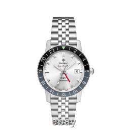Zodiac Super Seawolf GMT ZO9405 Automatic White Dial Stainless Steel Bracelet