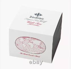 Zodiac ZO9410 Super Sea Wolf World Time GMT 40 mm Steel Automatic Men's Watch